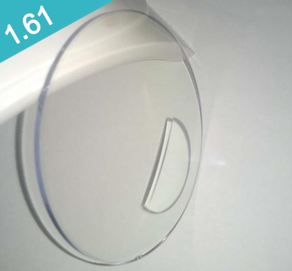 1.61 Flat Top D28 Bifocal Clear Optical Lenses